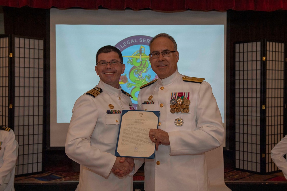RLSO WESTPAC Change of Command Ceremony