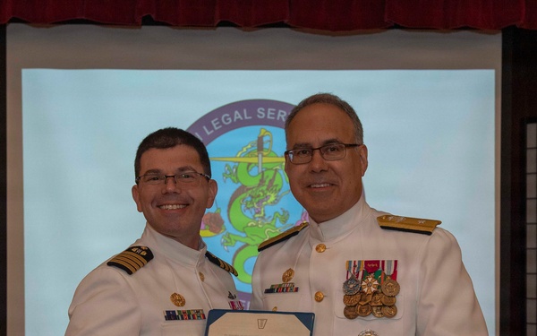 RLSO WESTPAC Change of Command Ceremony