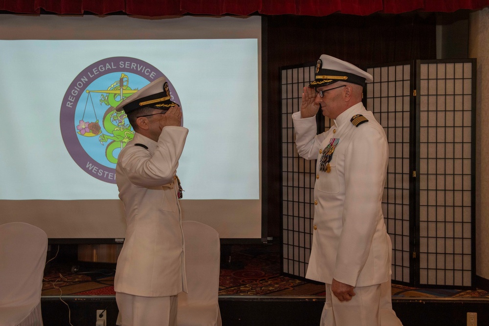 RLSO WESTPAC Change of Command Ceremony
