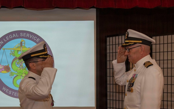 RLSO WESTPAC Change of Command Ceremony
