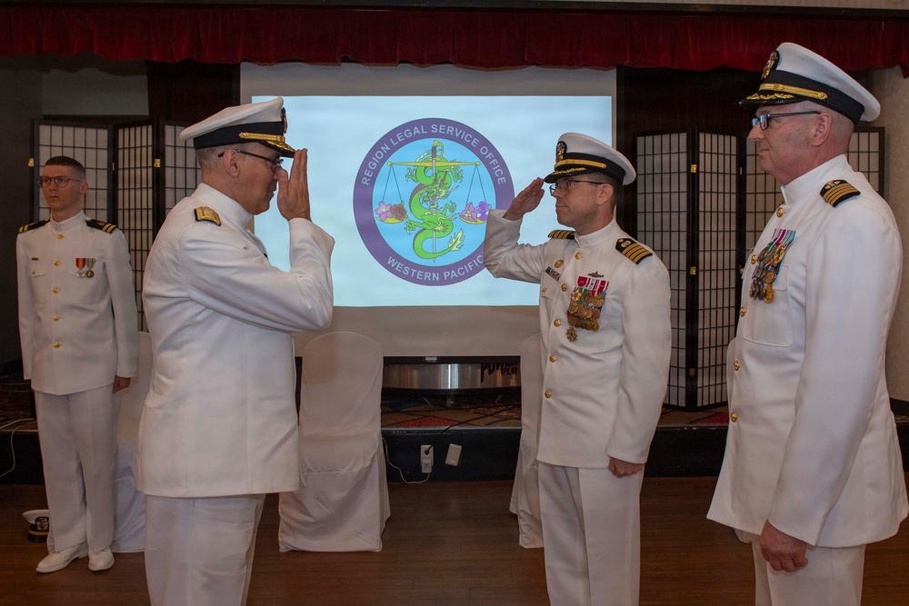RLSO WESTPAC Change of Command Ceremony