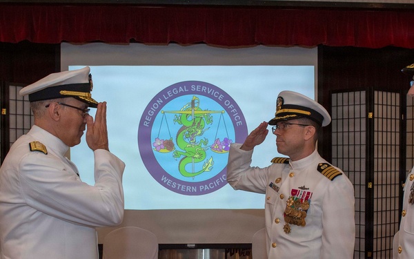 RLSO WESTPAC Change of Command Ceremony