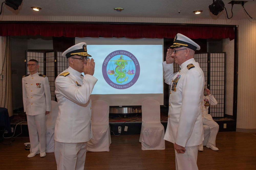 RLSO WESTPAC Change of Command Ceremony
