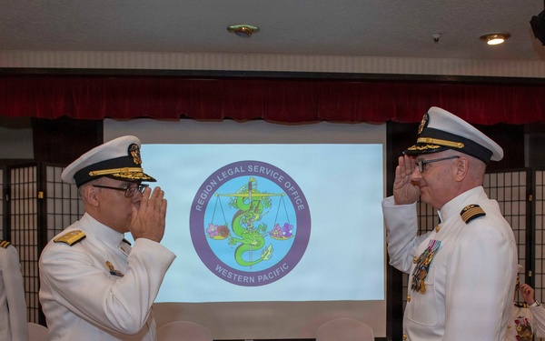 RLSO WESTPAC Change of Command Ceremony