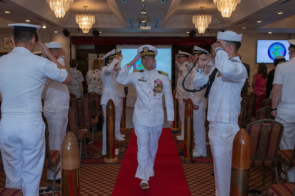 RLSO WESTPAC Change of Command Ceremony