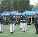 Honor guard opens the celebrations