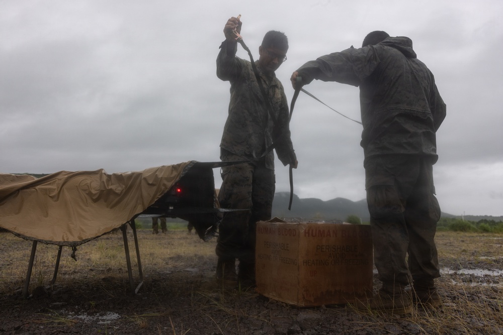 HIJUDAI MANEUVER AREA, OITA, JAPAN – U.S. Marines with 12th Marine Littoral Regiment Conduct TRUAS Operations during Exercise Resolute Dragon 26