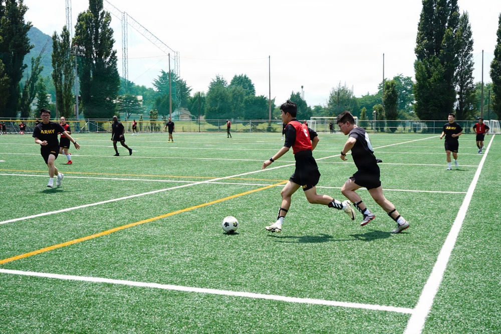 Soccer match closes out the competition