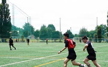 Soccer match closes out the competition