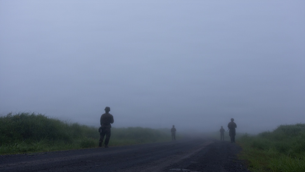 HIJUDAI MANEUVER AREA, OITA, JAPAN – U.S. Marines with 12th Marine Littoral Regiment Participate in Force on Force during Exercise Resolute Dragon 26