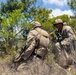 3rd Littoral Combat Team Marines patrol during Tactical Small Units Leaders Course