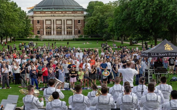 Navy Band Great Lakes and University of Illinois celebrate nation’s 250th