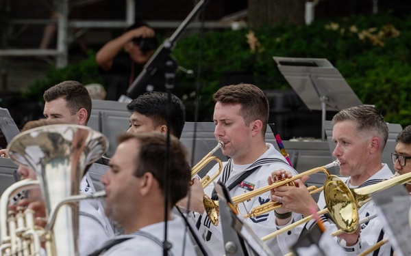 Navy Band Great Lakes and University of Illinois celebrate nation’s 250th