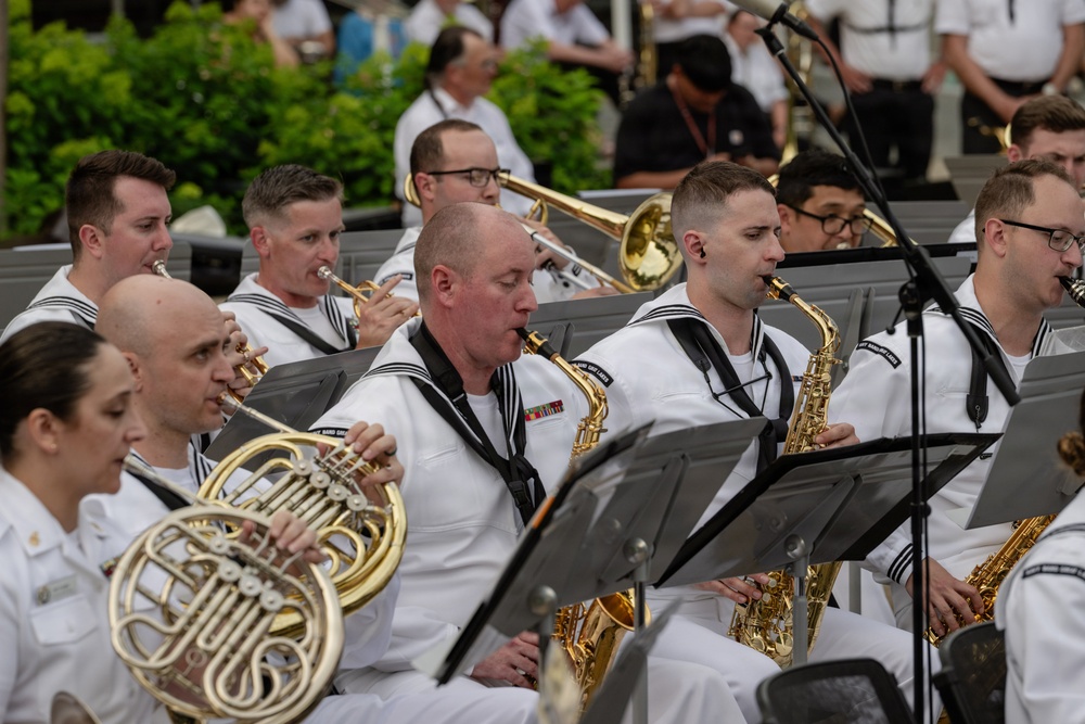 Navy Band Great Lakes and University of Illinois celebrate nation’s 250th