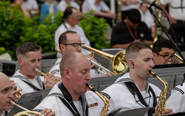 Navy Band Great Lakes and University of Illinois celebrate nation’s 250th