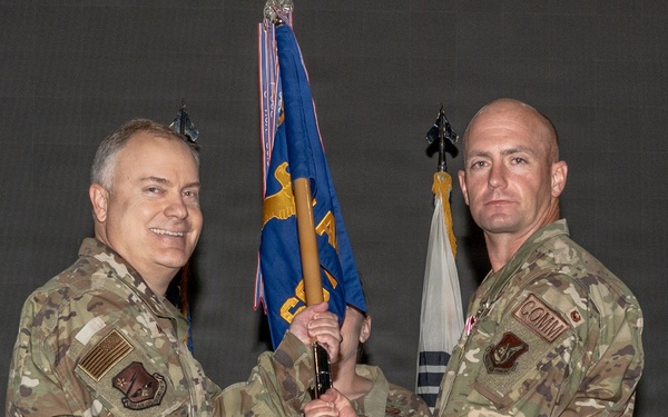 607th ACOMS Change of Command Ceremony