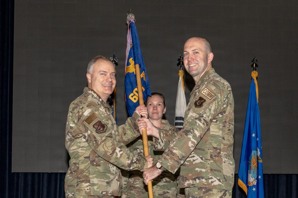 607th ACOMS Change of Command Ceremony