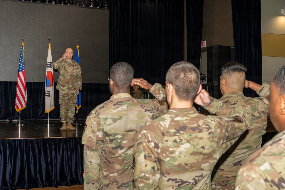 607th ACOMS Change of Command Ceremony