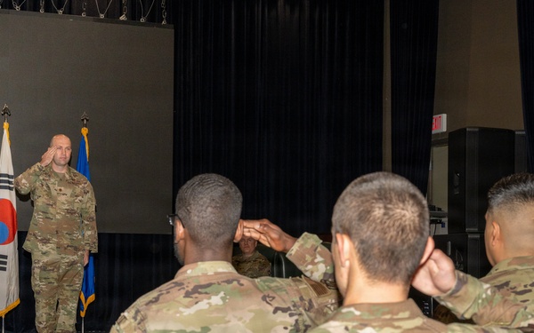 607th ACOMS Change of Command Ceremony