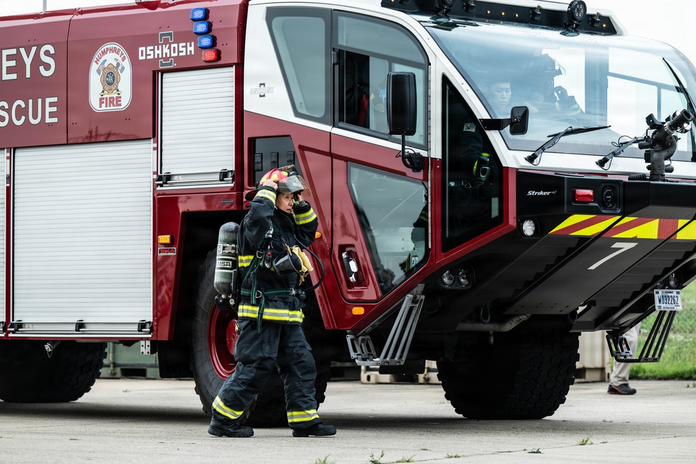 U.S. Army Garrison Humphreys Airfield Pre-Accident Drill