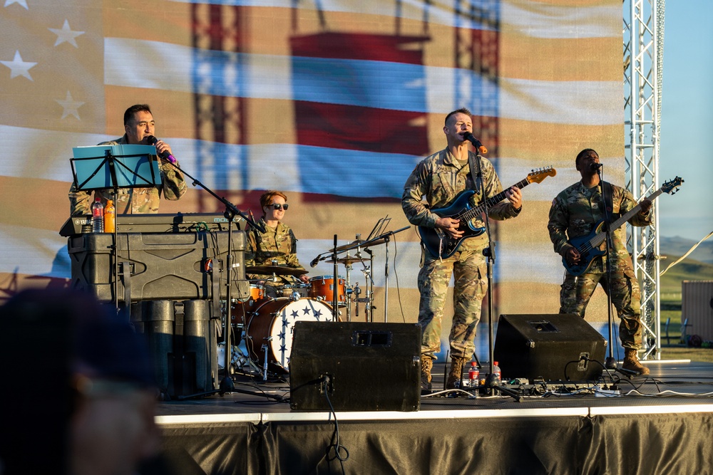 Eighth Army Band Rocks Mongolia at Khaan Quest 2026