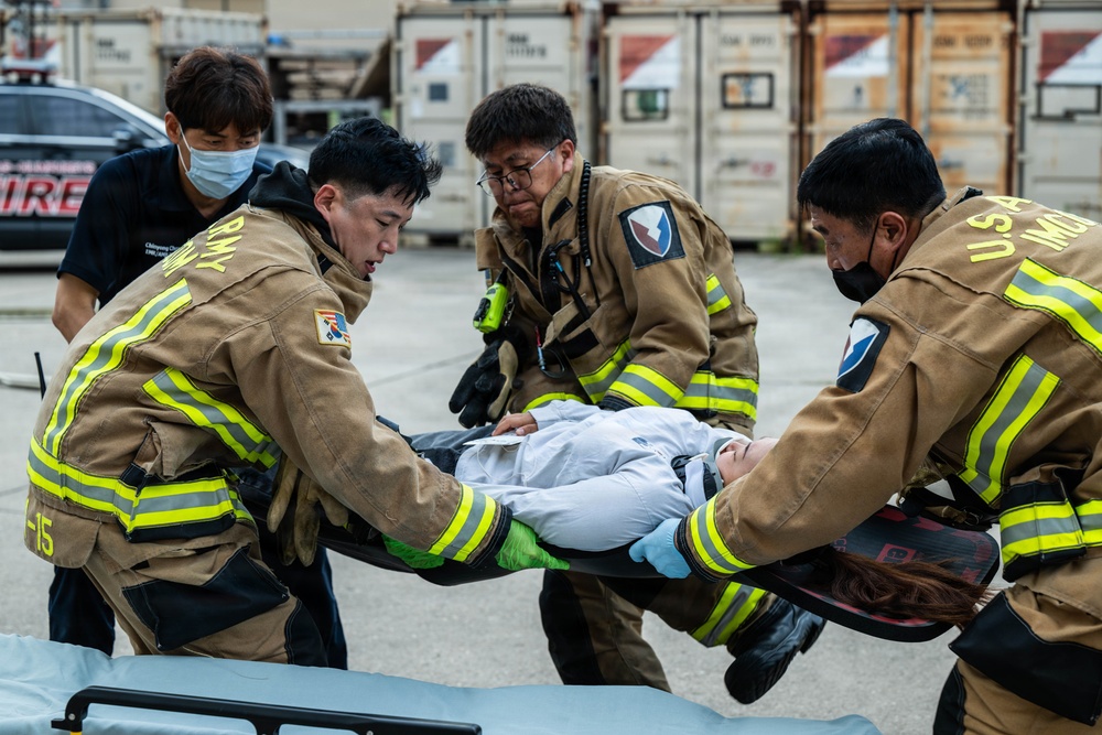 U.S. Army Garrison Humphreys Airfield Pre-Accident Drill