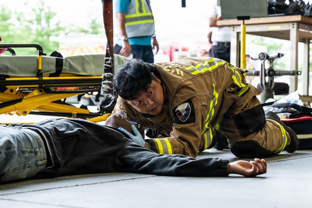 U.S. Army Garrison Humphreys Airfield Pre-Accident Drill