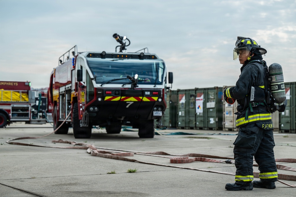 U.S. Army Garrison Humphreys Airfield Pre-Accident Drill