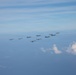 U.S., Japanese aircraft fly in formation during Valiant Shield 2026