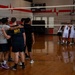 U.S. Navy plays the Peruvian Navy in a friendly volleyball match at RIMPAC 2026