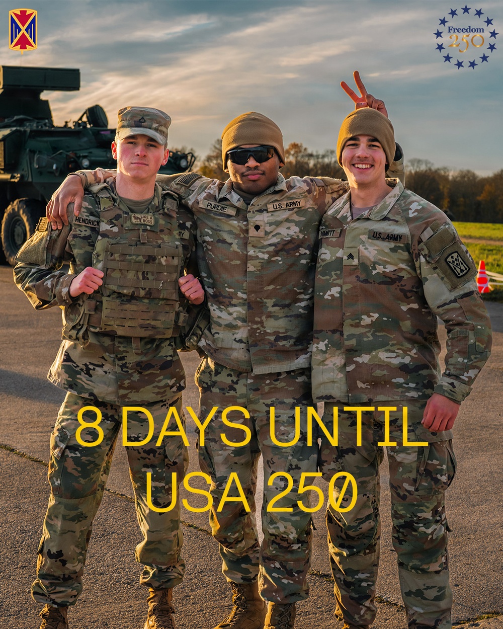 8 days until USA 250