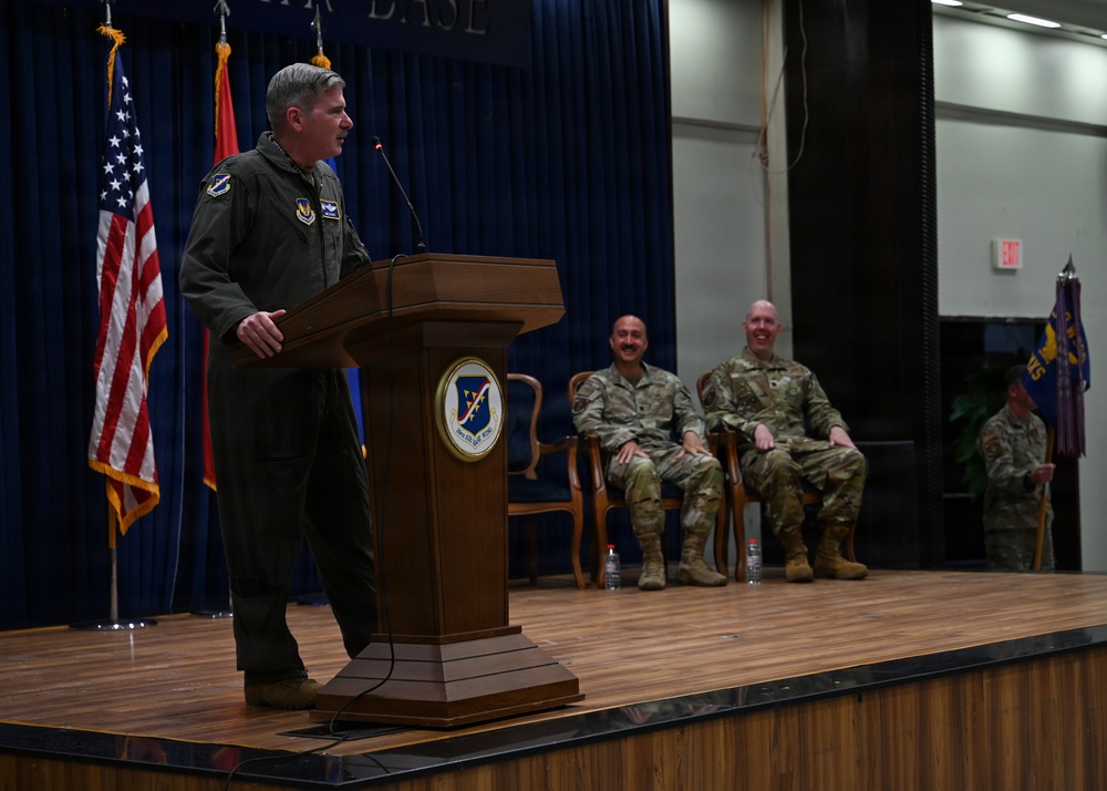 39th Maintenance Squadron Change of Command Ceremony