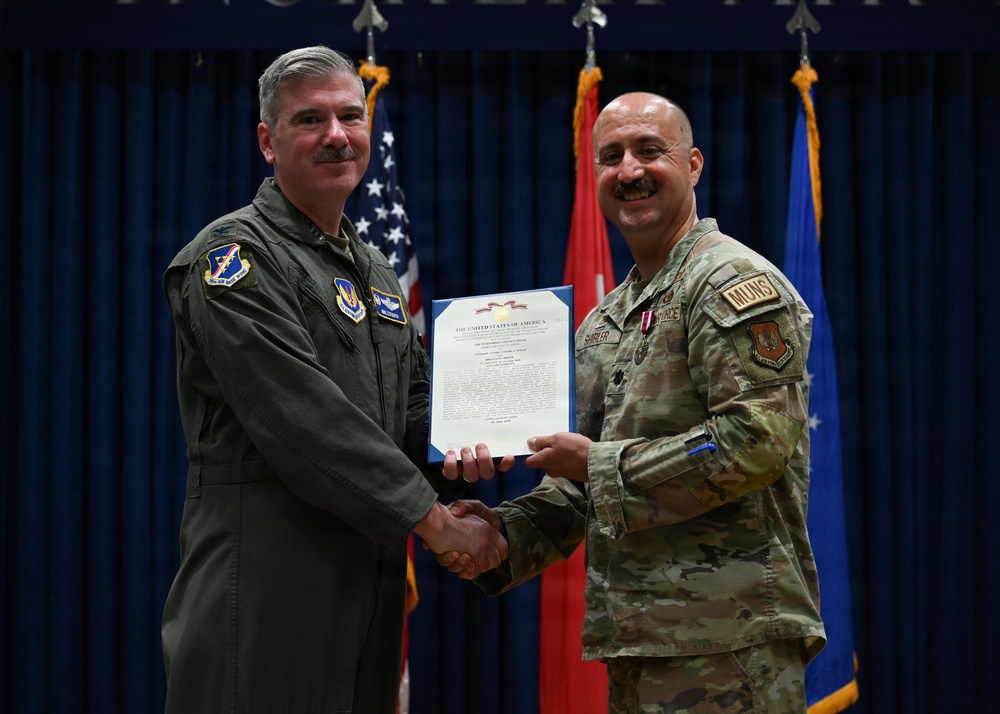 39th Maintenance Squadron Change of Command Ceremony