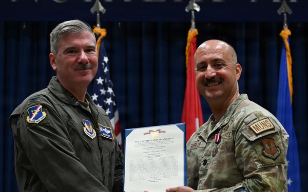 39th Maintenance Squadron Change of Command Ceremony