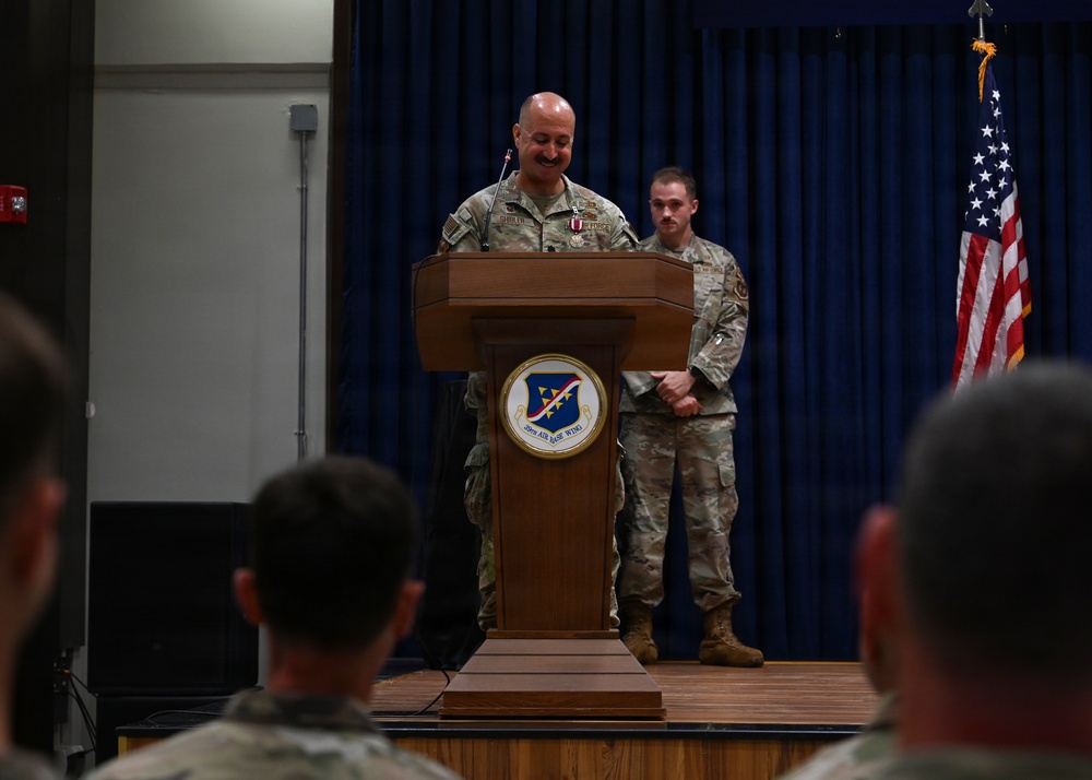 39th Maintenance Squadron Change of Command Ceremony