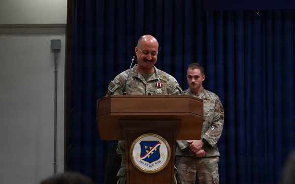39th Maintenance Squadron Change of Command Ceremony
