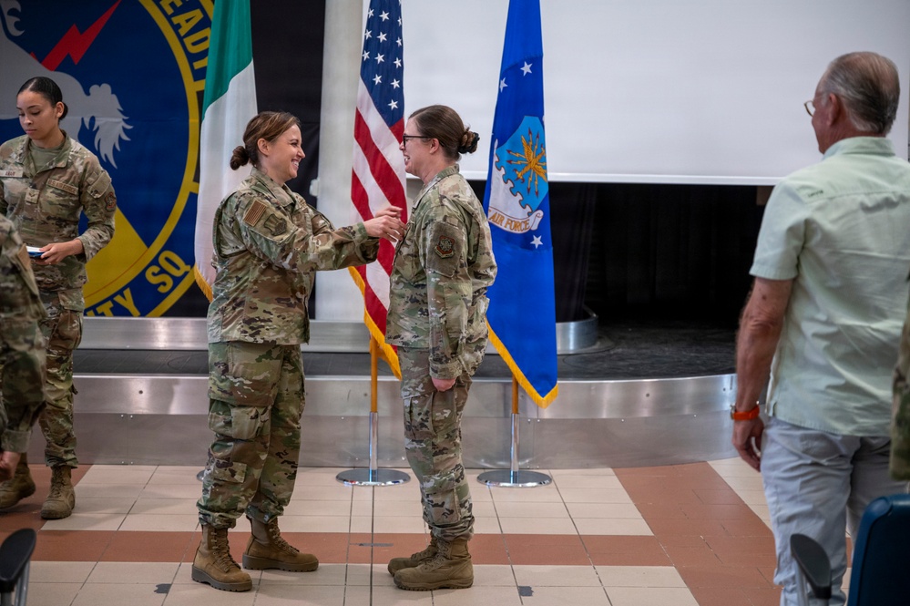 724 AMS welcomes new commander
