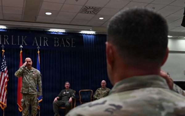 39th Maintenance Squadron Change of Command Ceremony