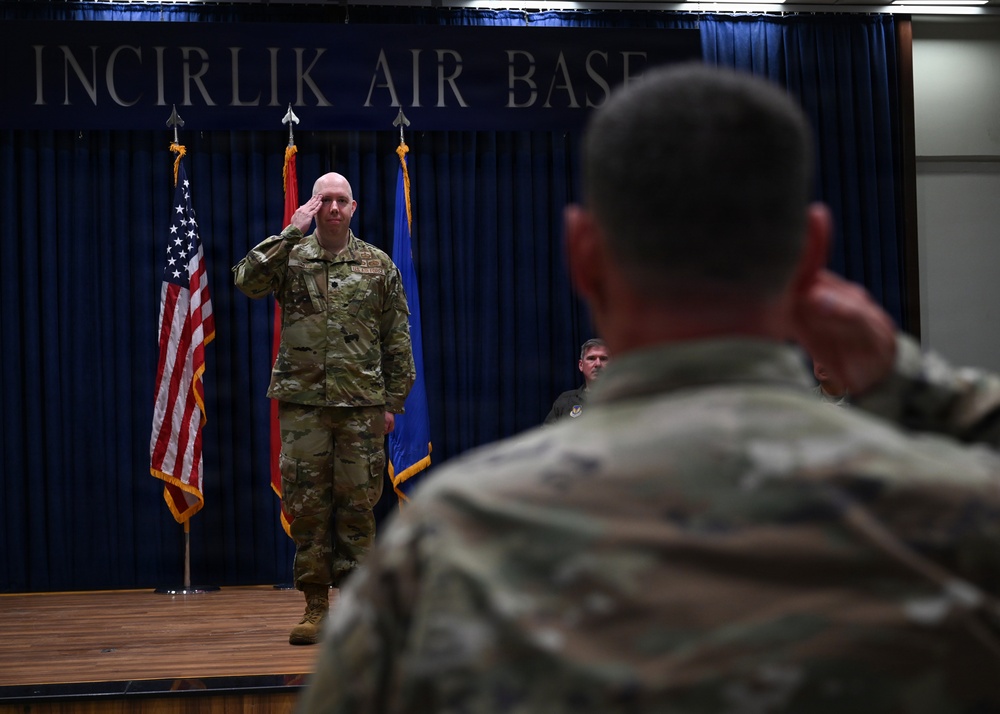 39th Maintenance Squadron Change of Command Ceremony