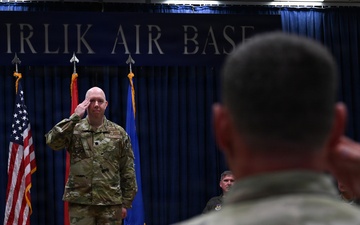 39th Maintenance Squadron Change of Command Ceremony