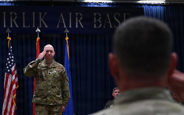 39th Maintenance Squadron Change of Command Ceremony