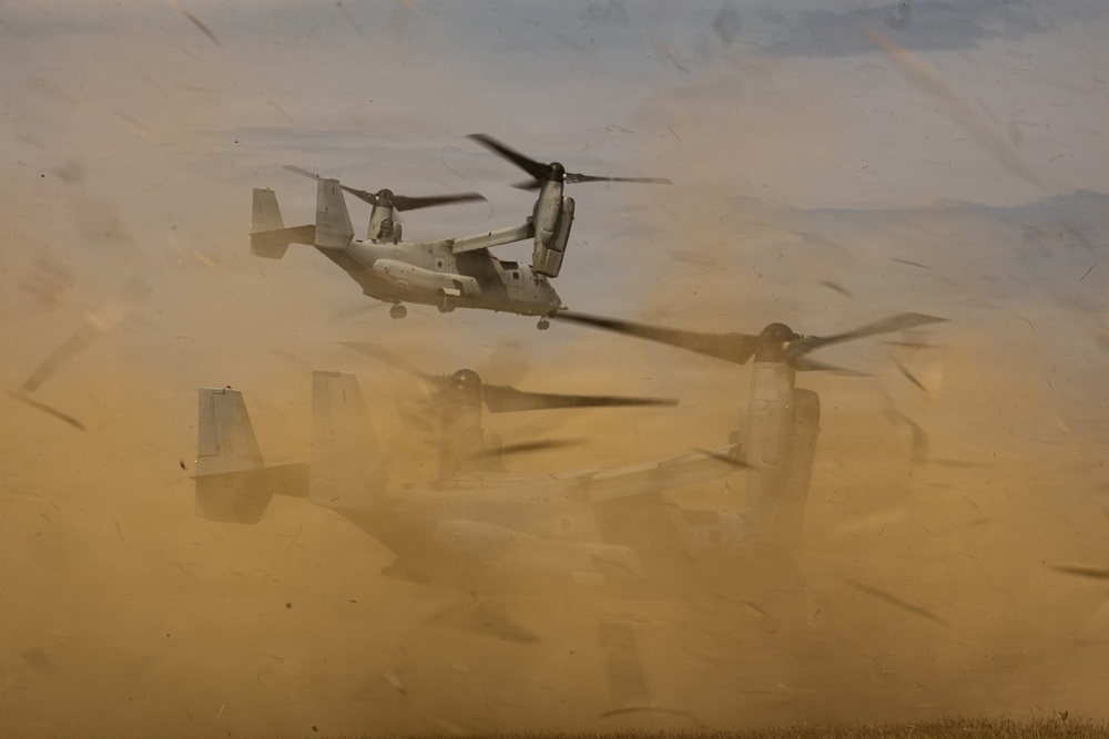 U.S. Marines Conduct Airfield Seizure During KAMANDAG 10