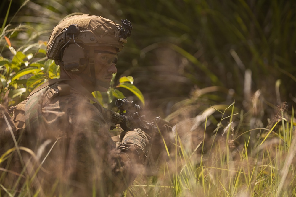 U.S. Marines Conduct Airfield Seizure During KAMANDAG 10