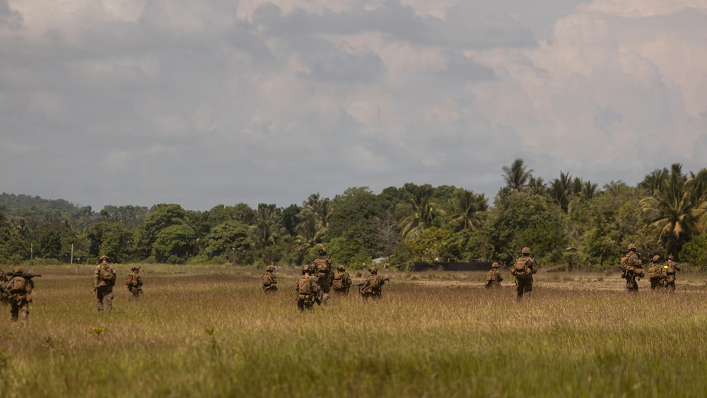 U.S. Marines Conduct Airfield Seizure During KAMANDAG 10
