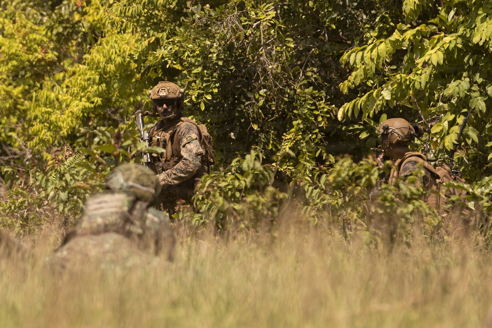 U.S. Marines Conduct Airfield Seizure During KAMANDAG 10