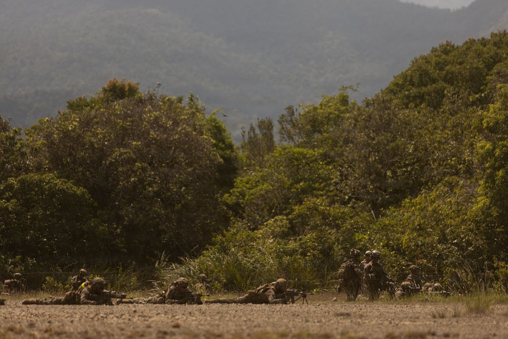 U.S. Marines Conduct Airfield Seizure During KAMANDAG 10