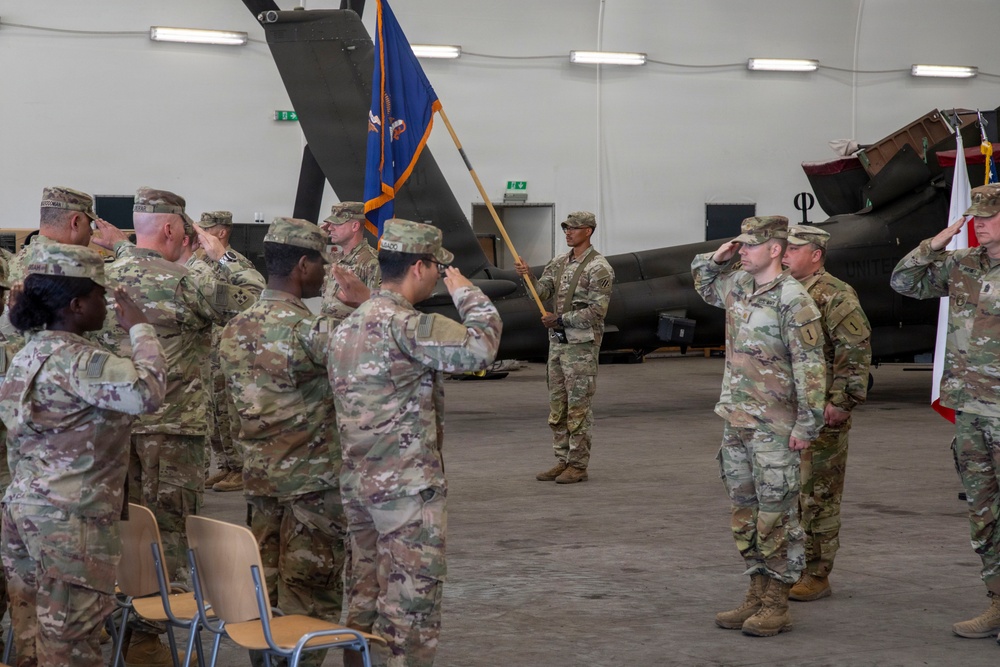 Task Force Vipers transfer authority to Task Force Gunfighters