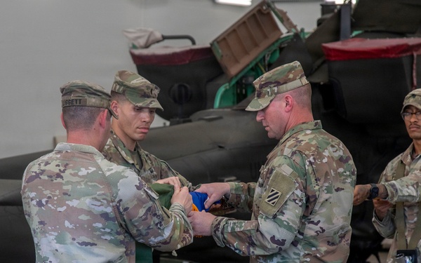 Task Force Vipers transfer authority to Task Force Gunfighters