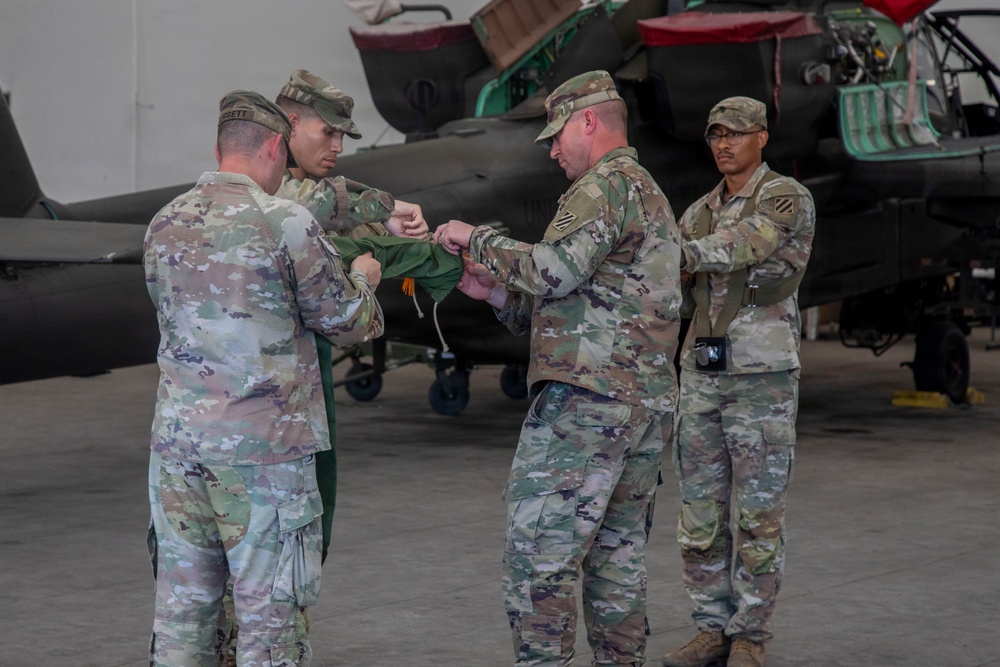 Task Force Vipers transfer authority to Task Force Gunfighters