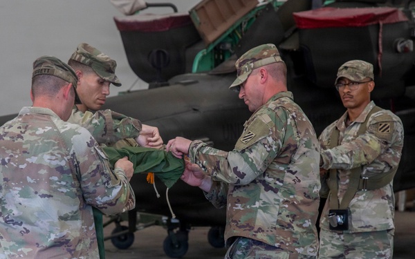 Task Force Vipers transfer authority to Task Force Gunfighters